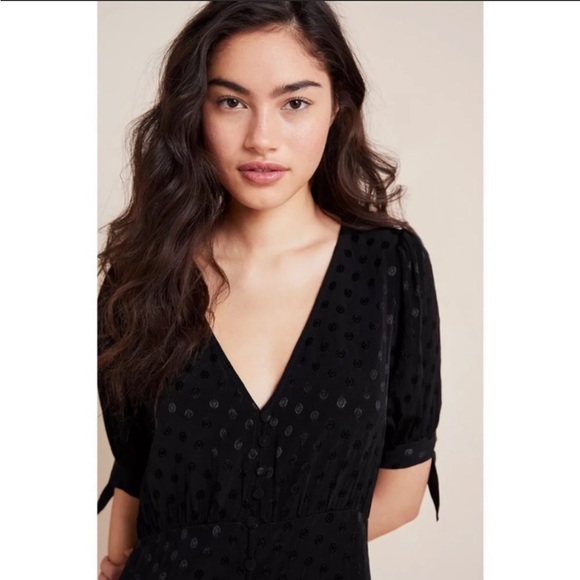 NWOT Anthropologie Maeve  Eudora Midi Dress - Picture 2 of 8